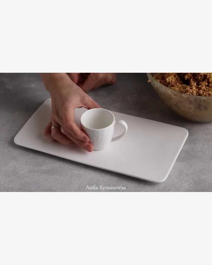 Dulce de Leche Kremalı Çıtır Tart Hamuru Pastası