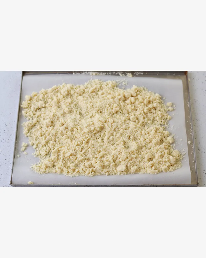 Kürbis-Käsekuchen mit Kokosmilch