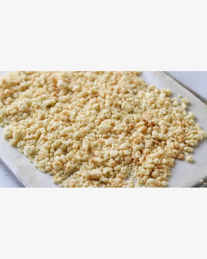 Kürbis-Käsekuchen mit Kokosmilch