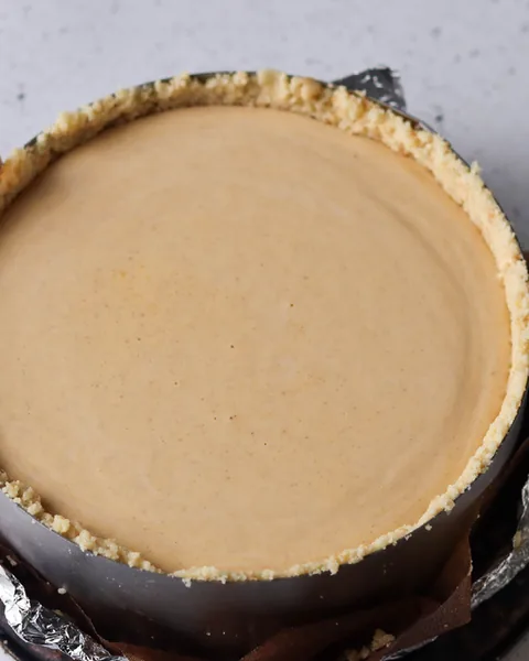 Тыквенный чизкейк на кокосовом молоке.