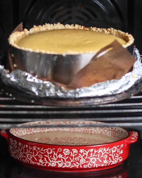 Тыквенный чизкейк на кокосовом молоке.