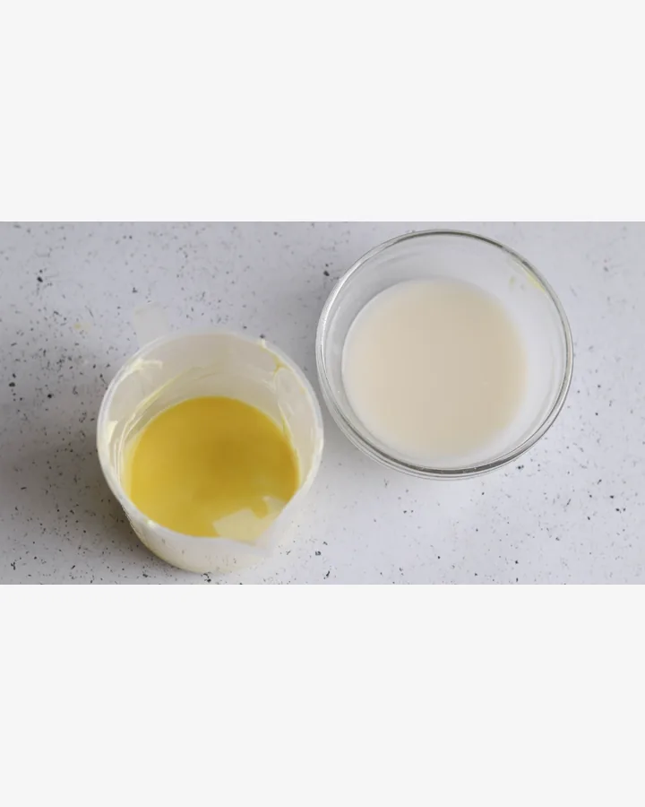 Kürbis-Käsekuchen mit Kokosmilch