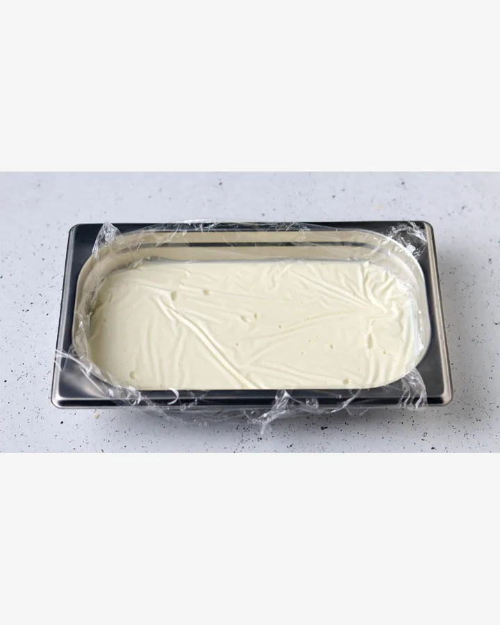 Kürbis-Käsekuchen mit Kokosmilch