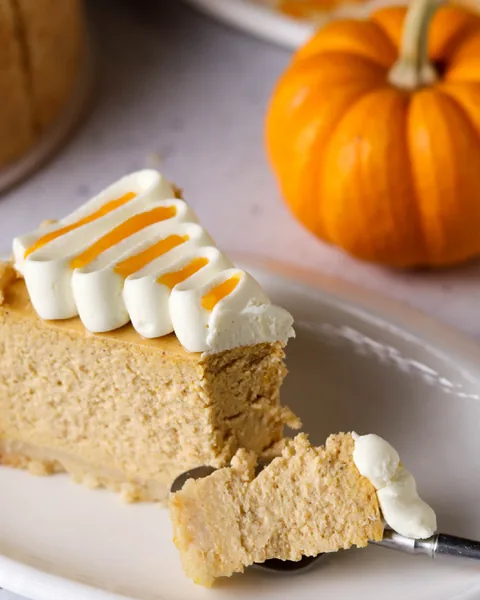 Тыквенный чизкейк на кокосовом молоке.